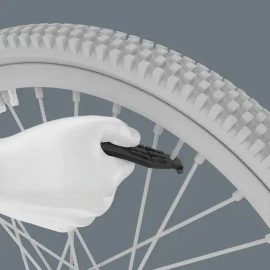 38szt. narzędzi rowerowych, nitownica, Bicycle Set 3A, Wera [05004188001]