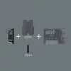 7szt. kluczy trzpieniowych Tool-Check Modular Hex-Plus 1 WERA [05049003001]
