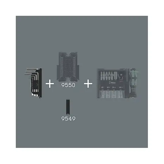 7szt. kluczy trzpieniowych Tool-Check Modular Hex-Plus 1 WERA [05049003001]