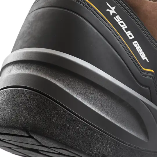Buty BHP, brązowe, rozmiar 43, ESSENCE MID, SOLID GEAR [SG7320443]