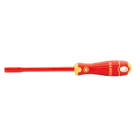 Izolowany wkrętak nasadowy do nakrętek i śrub 6-kątnych, 5.5mm, ERGO, Bahco [B199.055.125]