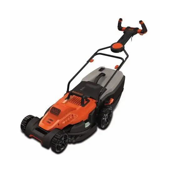 Kosiarka elektryczna 42cm z uchwytem EasySteer, 1800W Black+Decker [BEMW481ES-QS]