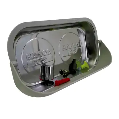 Prostokątna miska warsztatowa z magnesami, Bahco [BMR240]