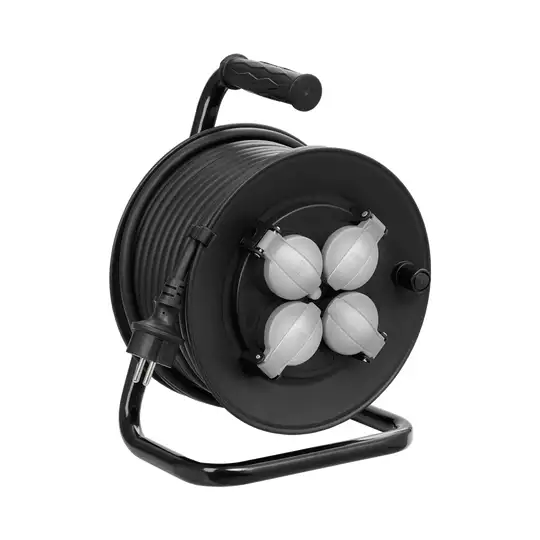 Przedłużacz bębnowy 25m 3x1.5mm, IP44, Lena Lighting [612381]
