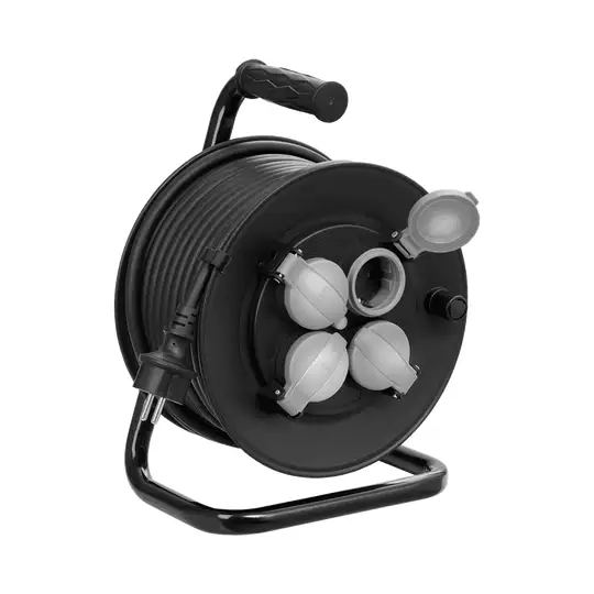 Przedłużacz bębnowy 25m 3x1.5mm, IP44, Lena Lighting [612381]