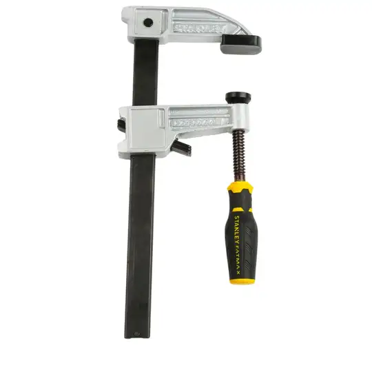 Ścisk stolarski śrubowy, typ F, 200x80mm, FATMAX, STANLEY [FMHT0-83244]