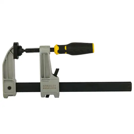 Ścisk stolarski śrubowy, typ F, 200x80mm, FATMAX, STANLEY [FMHT0-83244]