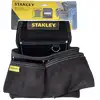 Skórzana kabura 4-komorowa na narzędzia i akcesoria, Stanley [STST1-80116]