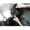 Zestaw 7szt kluczy trzpieniowych z kulką do śrub imbusowych, z magnetyzerem, 950/7 Hex-Plus Multicolour Magnet 1, Wera [05022534001]