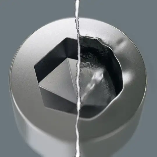 Zestaw 7szt kluczy trzpieniowych z kulką do śrub imbusowych, z magnetyzerem, 950/7 Hex-Plus Multicolour Magnet 1, Wera [05022534001]