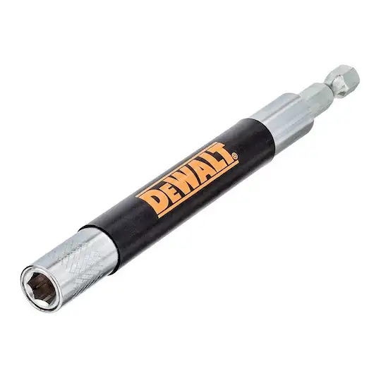 adapter magnetyczny 1/4" z tuleją prowadzącą, 120mm, DEWALT [DT7702-QZ]