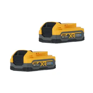 zestaw 2 akumulatorów PowerStack 18V 3.5Ah DeWALT [DCBP318S2-XJ]