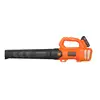 akumulatorowa dmuchawa do liści osiowa 18V, Black+Decker [BCBL200L-QW] 2,0Ah