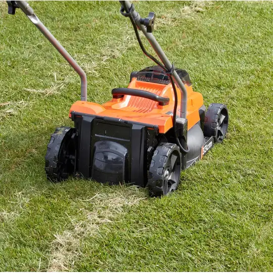 akumulatorowa kosiarka do trawy 33cm, 2x18V, POWERCONNECT, Black+Decker [BCMW3318N-XJ]