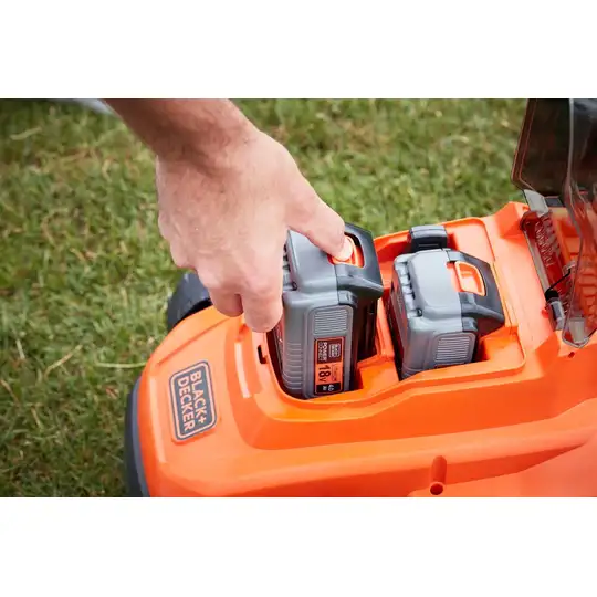 akumulatorowa kosiarka do trawy 33cm, 2x18V, POWERCONNECT, Black+Decker [BCMW3318N-XJ]