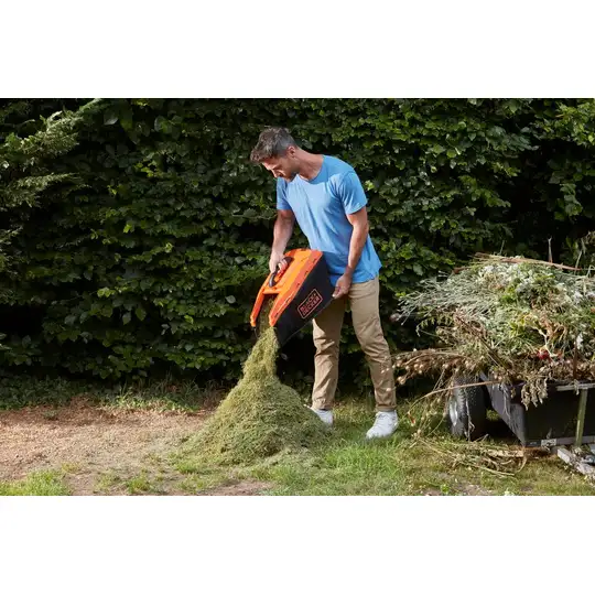 akumulatorowa kosiarka do trawy 33cm, 2x18V, POWERCONNECT, Black+Decker [BCMW3318N-XJ]
