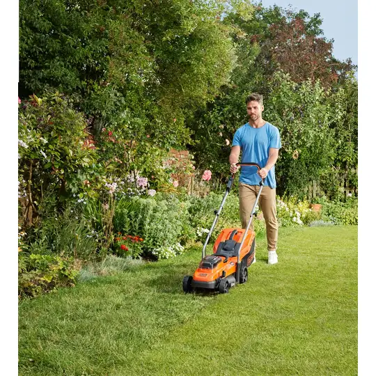 akumulatorowa kosiarka do trawy 33cm, 2x18V, POWERCONNECT, Black+Decker [BCMW3318N-XJ]