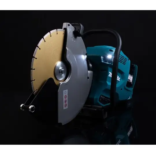 akumulatorowa przecinarka tarczowa 355mm do cięcia na sucho, 2x40V max XGT, Makita [CE002GZ01] AWS