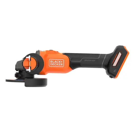 akumulatorowa szlifierka kątowa 115mm, POWERCONNECT 18V, Black+Decker [BCG6L8N-XJ]