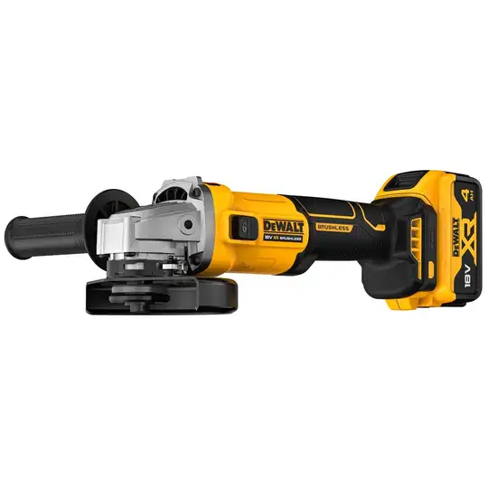 akumulatorowa szlifierka kątowa 125mm 2x4.0Ah, 18V XR DEWALT [DCG407M2T-QW]