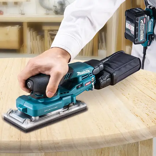 akumulatorowa szlifierka mimośrodowa 93x185mm, 40V max XGT, Makita [BO007CGZ]