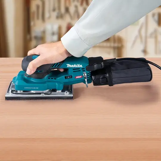akumulatorowa szlifierka mimośrodowa 93x185mm, 40V max XGT, Makita [BO007CGZ]