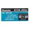 akumulatorowa szlifierka mimośrodowa 93x185mm, 40V max XGT, Makita [BO007CGZ]