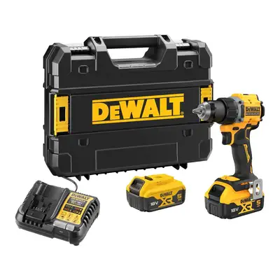 akumulatorowa wiertarko-wkrętarka, 18V XR, 2x5.0Ah, DEWALT [DCD794P2T-QW]