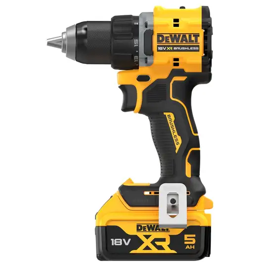 akumulatorowa wiertarko-wkrętarka, 18V XR, 2x5.0Ah, DEWALT [DCD794P2T-QW]