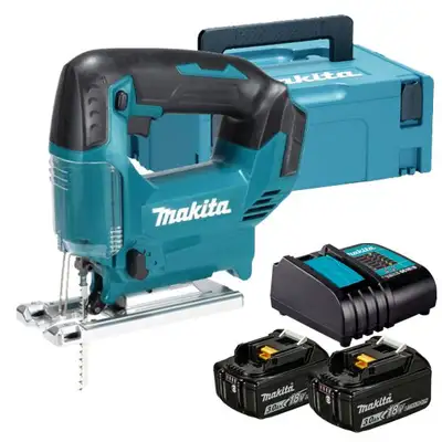 akumulatorowa wyrzynarka 18V, 65mm, Makita [DJV186SFJ] 2x3,0Ah, LXT