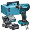 akumulatorowa zakrętarka udarowa 1/4", 210Nm, 40V max XGT, Makita [TD003GA201] 2x2,0Ah