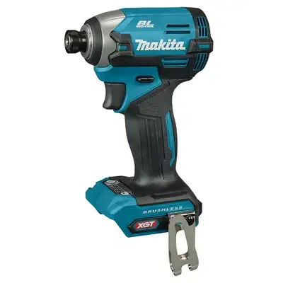 akumulatorowa zakrętarka udarowa 1/4", 210Nm, 40V max XGT, Makita [TD003GZ]