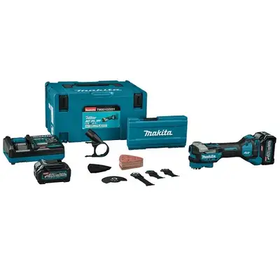 akumulatorowe narzędzie wielofunkcyjne, 40V max XGT, Makita [TM001GD201] 2x2,5Ah, STARLOCK