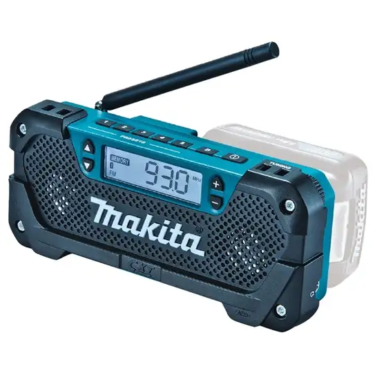akumulatorowy odbiornik radiowy 10,8V (12Vmax) MR052 Makita [DEAMR052]