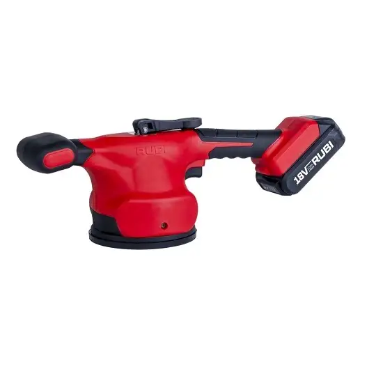 akumulatorowy wibrator do płytek z przyssawką 18V, RV-18 ENERGY, Rubi [60943] 2,0Ah