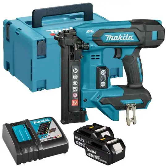 akumulatorowy zszywacz 9,5-38mm, 18V, Makita [DST630RFJ] 2x3,0Ah, LXT