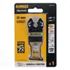 brzeszczot BiM do narzędzi wielofunkcyjnych, 32x43mm, EXTREME, DeWalt [DT20774-QZ] do cięcia drewna, drewna z gwoździami, płyt G-K i PVC