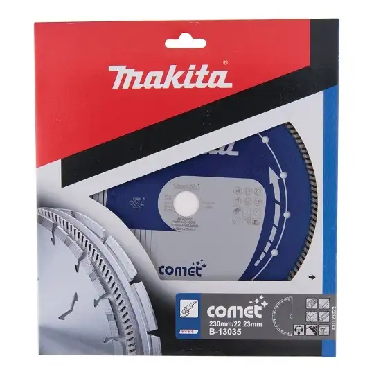 diamentowa tarcza do cięcia betonu i kamienia, 230/22,23mm, Comet, Makita [B-13035]