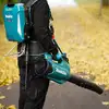 dmuchawa akumulatorowa 36V-40V max XGT, Makita [UB003CZ] zasilana z PDC1200 / PDC1500