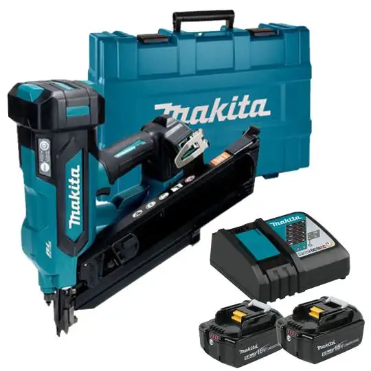 gwoździarka akumulatorowa do gwoździ 50-90mm, 18V, Makita [DBN900RTE] 2x5,0Ah, LXT