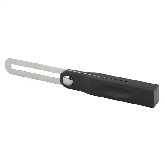 kątownik nastawny stolarski 200 mm, ze stopą z tworzywa, Stanley [0-46-825]