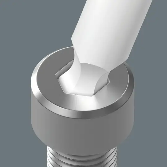 klucz trzpieniowy do śrub imbusowych, 1.5mm, z kulką, 950 SPKL Multicolour, Wera [05022600001]