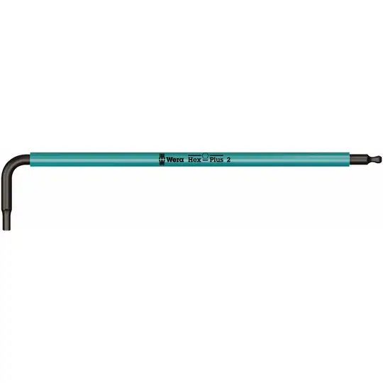 klucz trzpieniowy do śrub imbusowych, 2.0mm, z kulką, 950 SPKL Multicolour, Wera [05022602001]