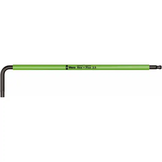 klucz trzpieniowy do śrub imbusowych, 2.5mm, z kulką, 950 SPKL Multicolour, Wera [05022604001]