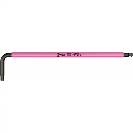 klucz trzpieniowy do śrub imbusowych, 3.0mm, z kulką, 950 SPKL Multicolour, Wera [05022606001]