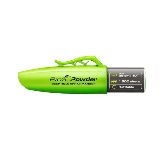 marker natryskowy do głębokich otworów do 25cm, Powder Pica [2020] zielony