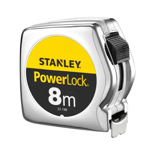 miara zwijana 8m, PowerLock, Stanley [1-33-198]