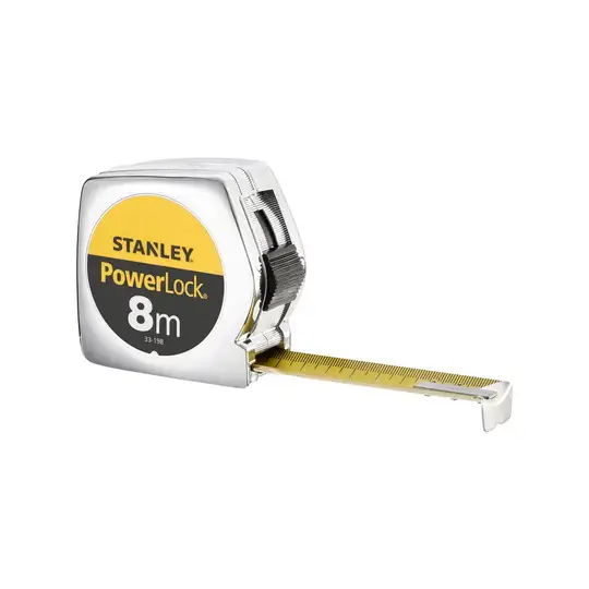 miara zwijana 8m, PowerLock, Stanley [1-33-198]