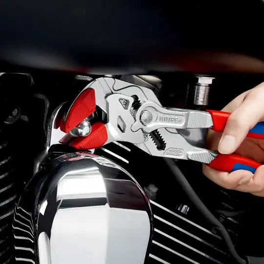 nakładki ochronne z tworzywa na szczęki do szczypiec serii 86 XX 180, KNIPEX [86 09 180 V01] 3 kpl.