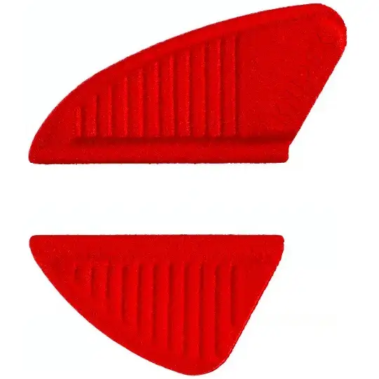 nakładki ochronne z tworzywa na szczęki do szczypiec serii 86 XX 180, KNIPEX [86 09 180 V01] 3 kpl.